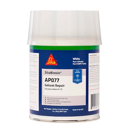 Sika SikaBiresin AP077 Polyester Fairing Compound Above/Below Waterline - Quart 609801